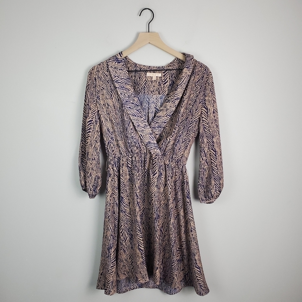 Under Skies Printed Dress Medium